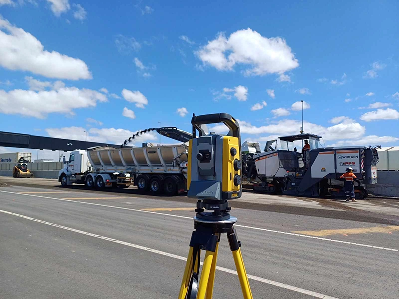 Trimble UTS with Wirtgen milling machines