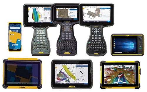 Trimble Controllers and Tablets including the new TSC710 and TSC510, and T110 Trimble Controllers and Tablets including the new TSC710 and TSC510, and T110