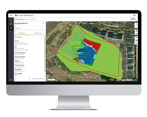 Trimble WorksOS Connectivity Site