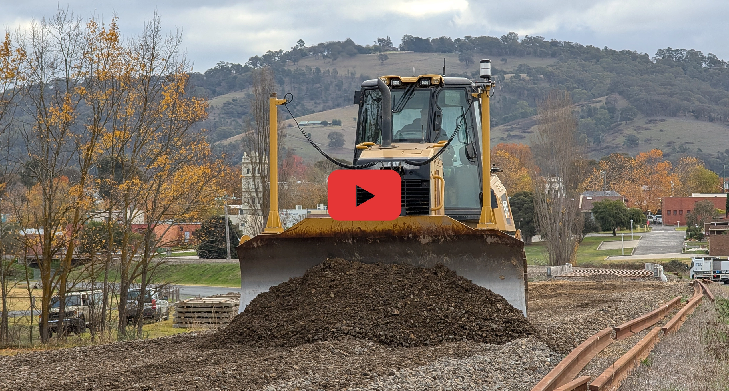 D6K Cat Dozer with Trimble GCS900 GPS