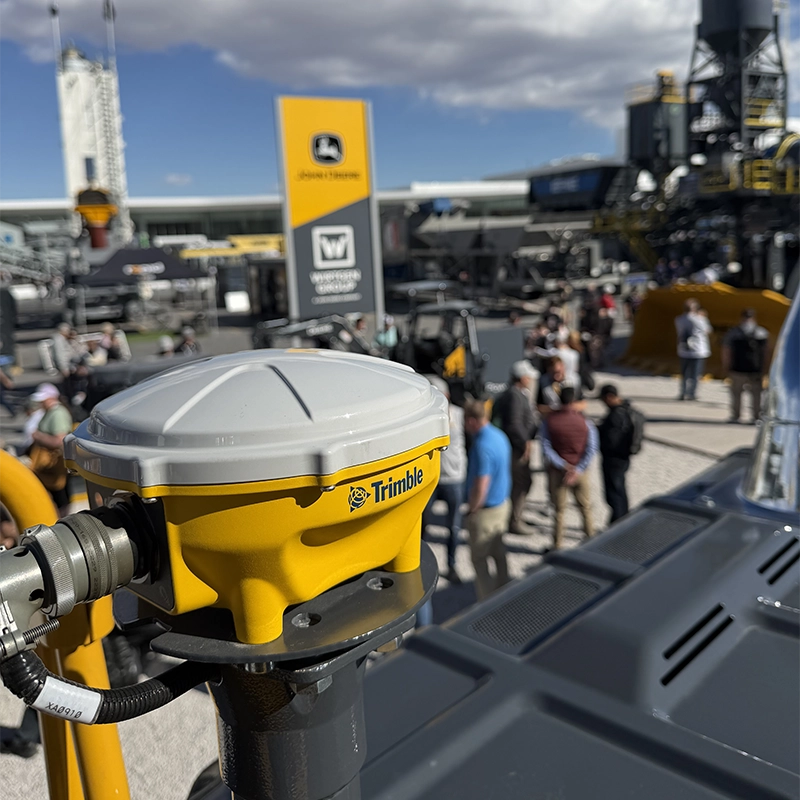 Trimble exhibit at CONEXPO 2026, West Hall booth W40420