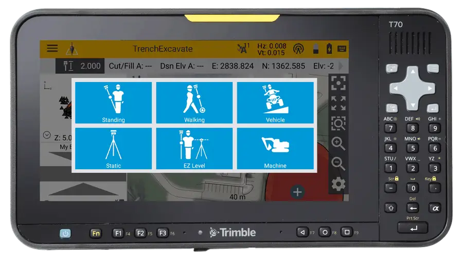 Siteworks on device
