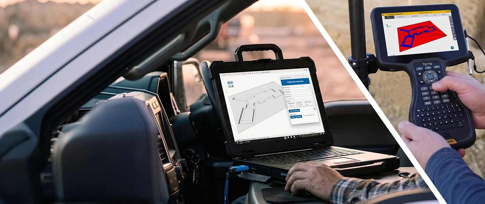 Trimble SketchUp Pro Civil Contractor 3D earthworks modelling for civil construction.
