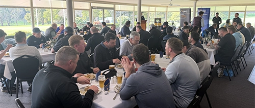 Tasmania Trimble Golf Cup clubhouse lunch