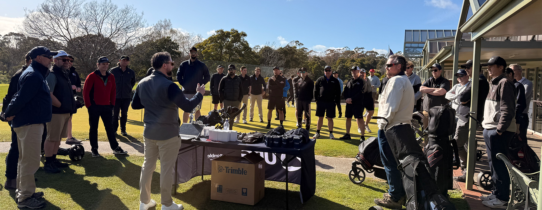 Tasmania Trimble Golf Cup briefing